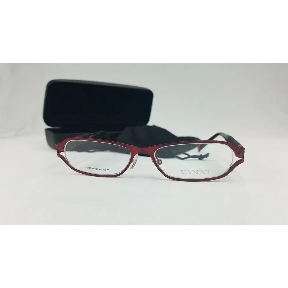 Vanni Occhiali Eyewear VK4502 Size: 48-15-135 Color red/blk‎ Rx frame